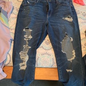 aeo distressed dream leggings